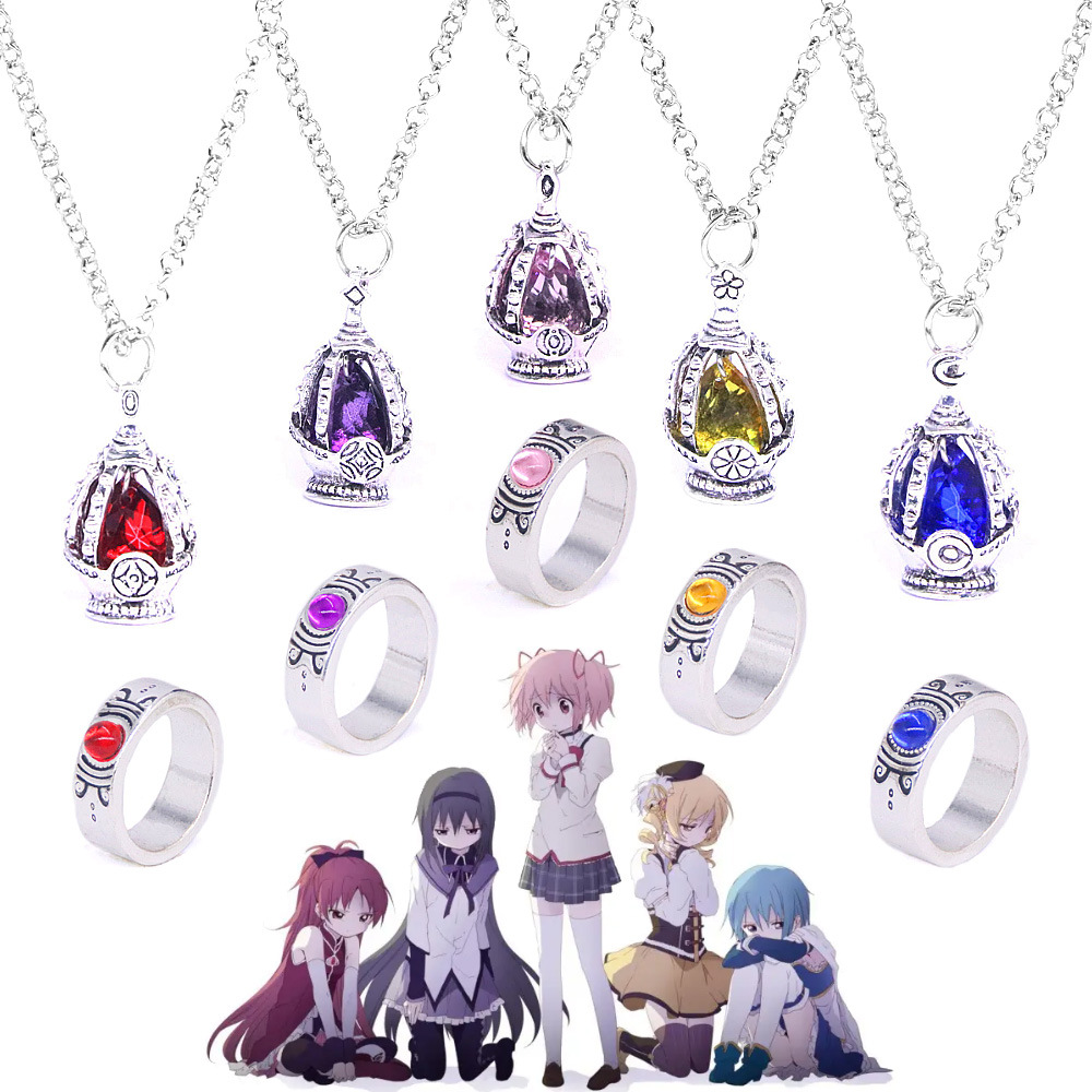 Heart Locket Necklace Photo - Аниме Puella Magi Madoka Magica косплей