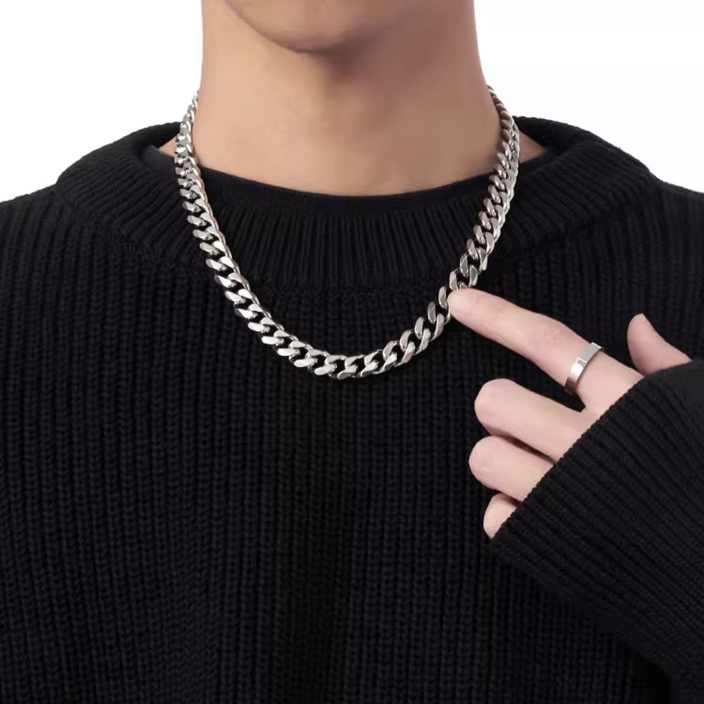 Cuban Link Chain 12Mm - 3/5/7 мм кубинская цепочка из нержавеющей