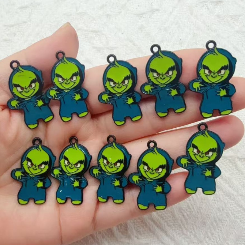 Earrings - 10 шт. подвесок из сплава с