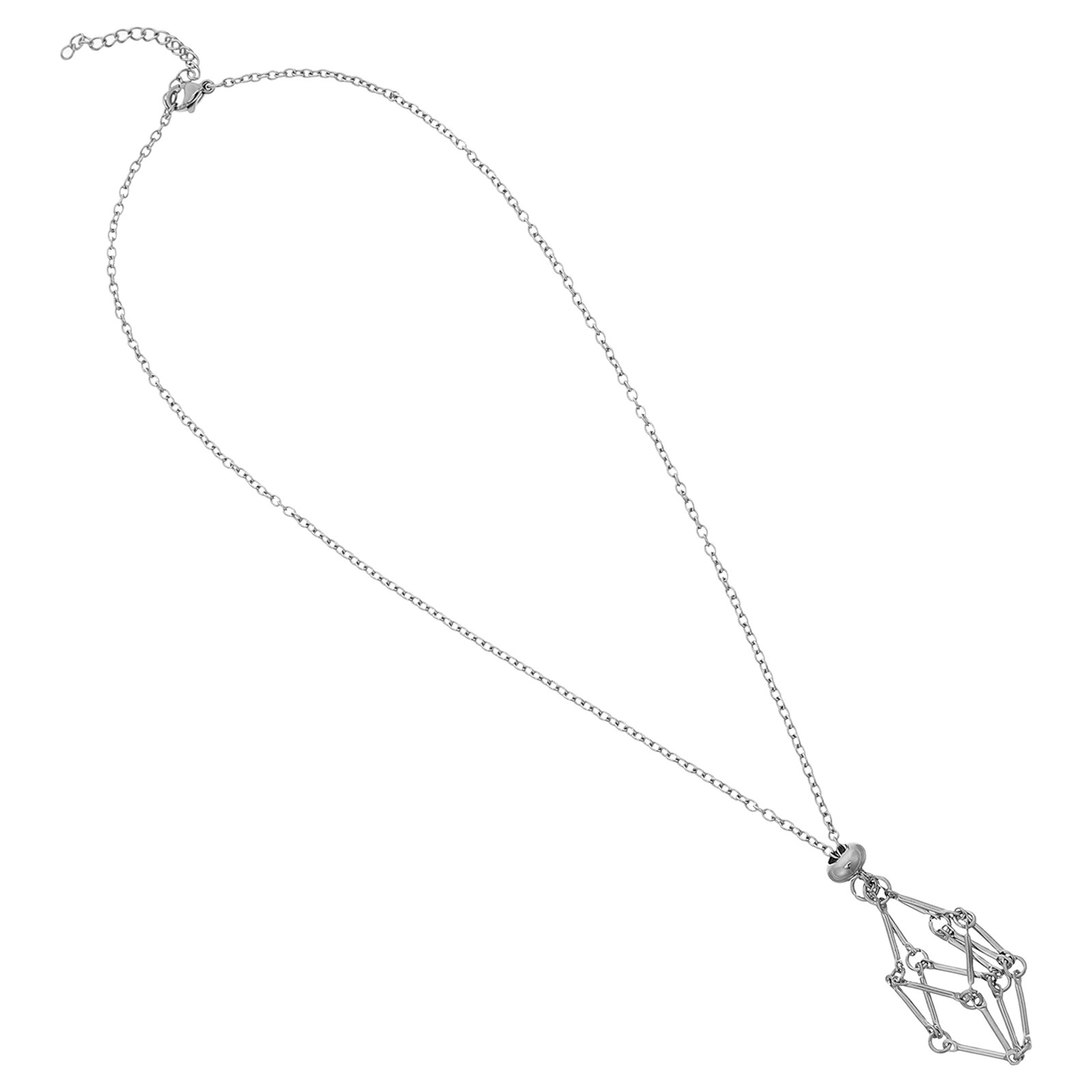 Ожерелье-держатель для кристал – обзор и цена Crystal Pendant Necklace Natural Stone