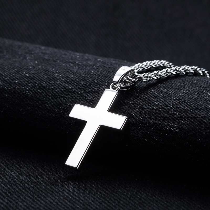 MossanRappr Муассанит Bling Кр – обзор и цена 925 Sterling Silver Chain Necklace Men