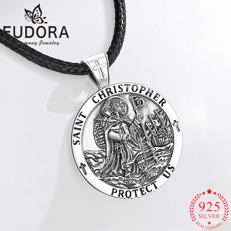Eudora, новинка, стерлинговое  – обзор и цена 925 Sterling Silver Chain Necklace Men